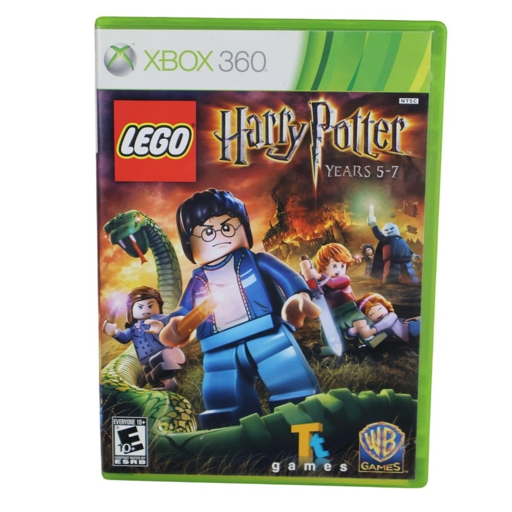 LEGO Harry Potter Years 5-7 Microsoft Xbox 360 Video Game Complete E10+ Kids